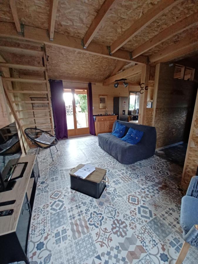 Chalet Chaleureux Avec Parking Garage Motos, Velos La Chapelle-aux-Chasses Exterior foto